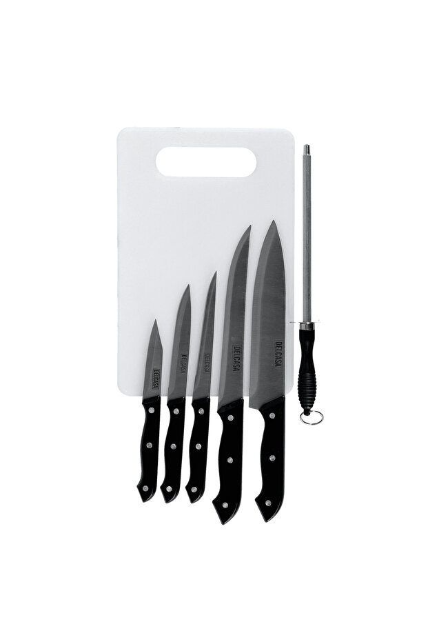 7 Pcs Basic Kitchen Knife Set - 1