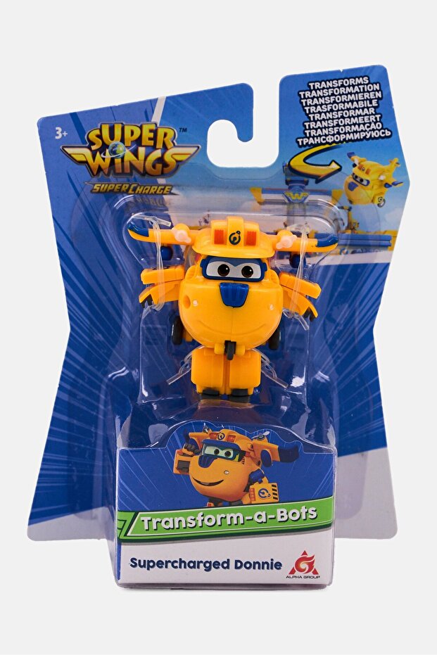 Transform-a-bots - Supercharged Donnie, Yellow - 1