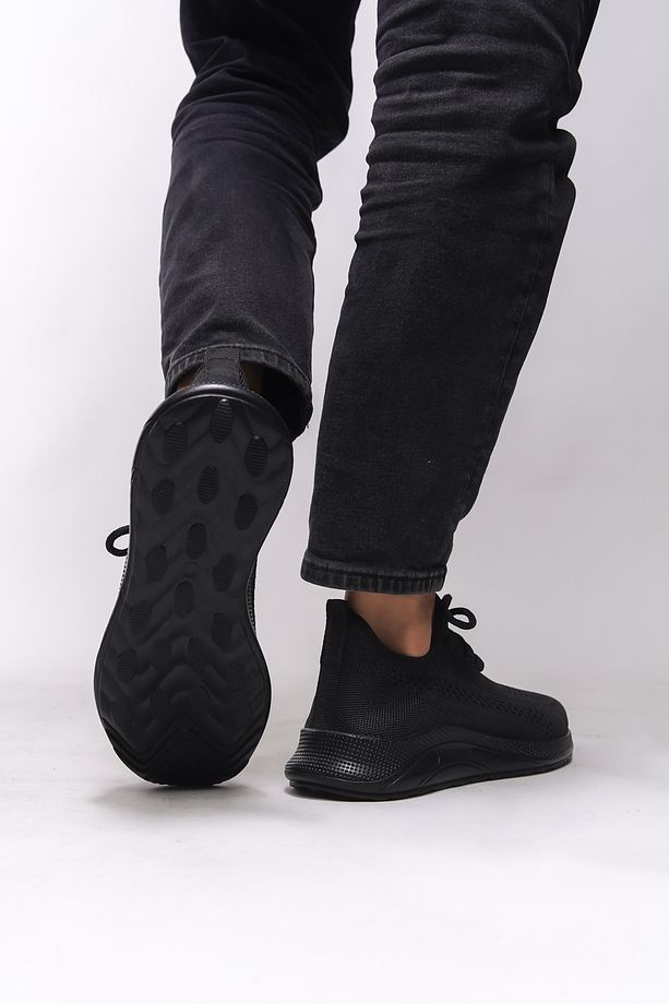 Thiebzar Unisex Sneaker 0012101 Siyah Siyah - 7