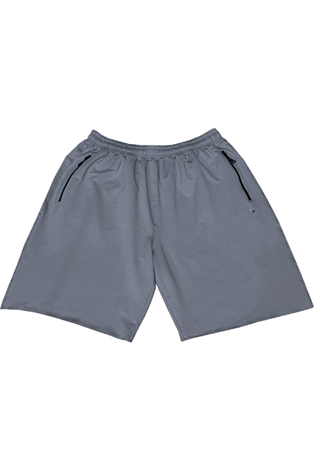 شورت قطني ممشط مقاس كبير - 4