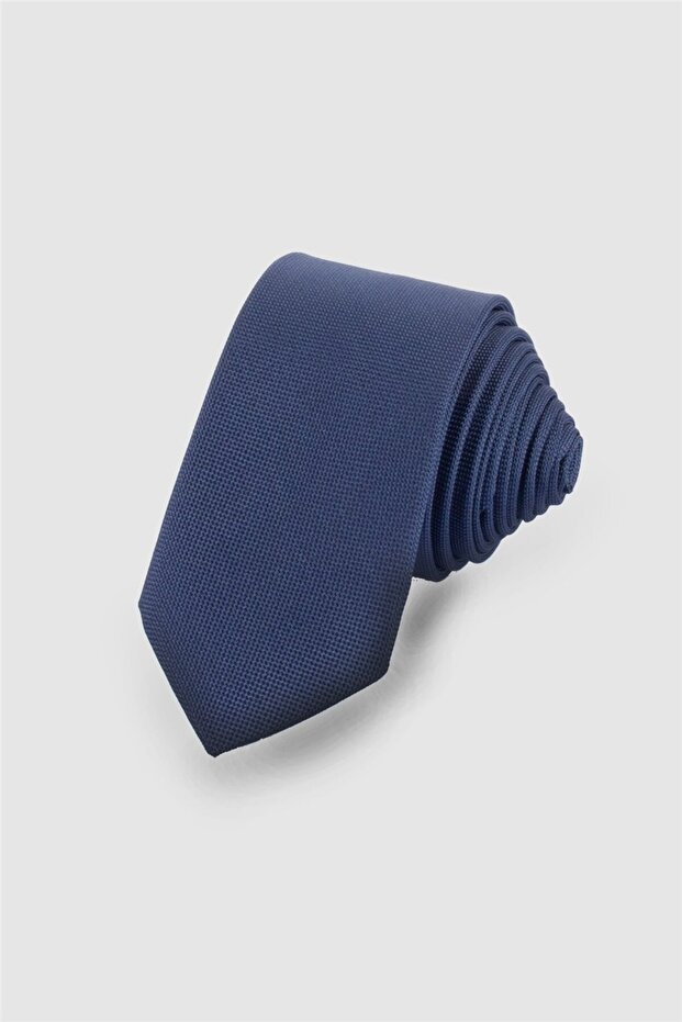 Self Patterned Plain Men's Tie - 2