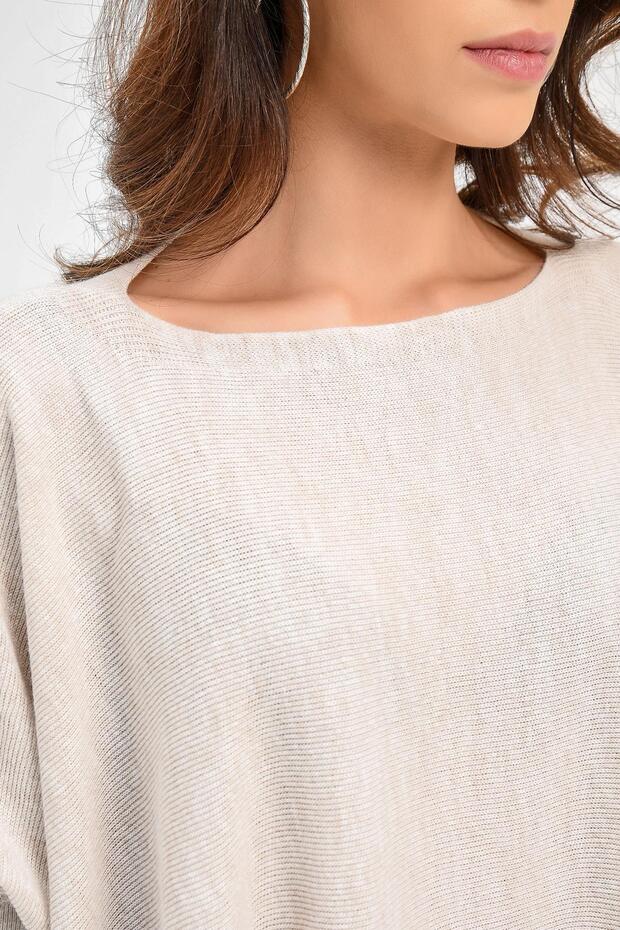 Kadın Triko Panço 20w104 - 5