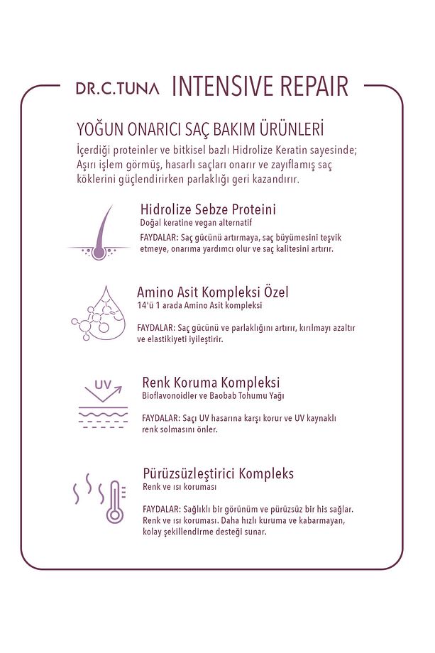 Dr.c.tuna Yoğun Onarıcı Şampuan 225 Ml - 3