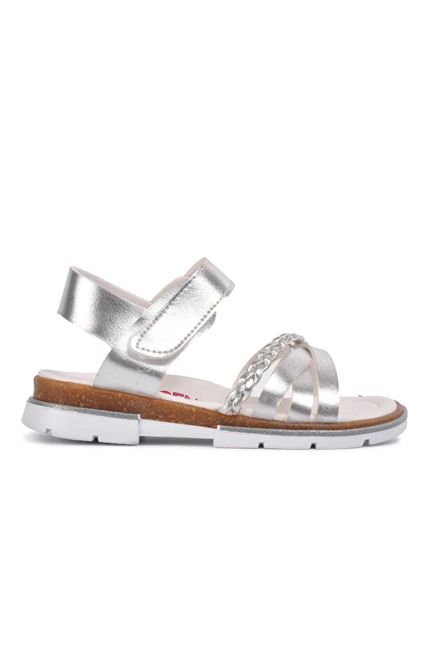 Srebrne sandale za devojčice - 3