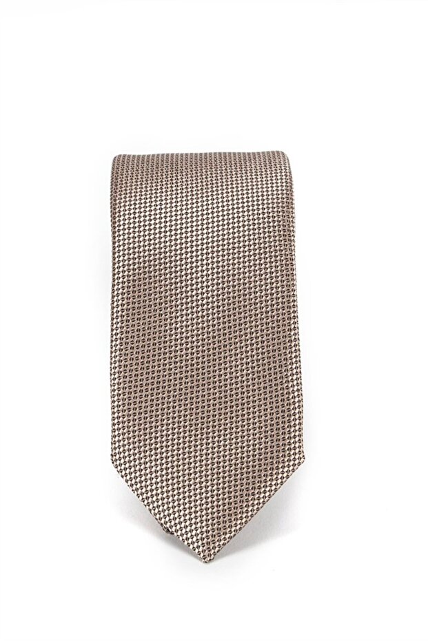 ربطة عنق رفيعة للرجال منقوشة ذاتيًا - 1