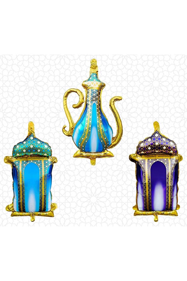 Ramadan Bear Foil Balloon Set - 1