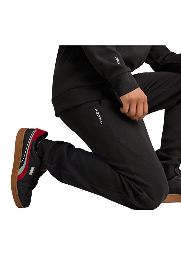 Pumatech Erkek Siyah Günlük Stil Eşofman Altı 68460101 - 4