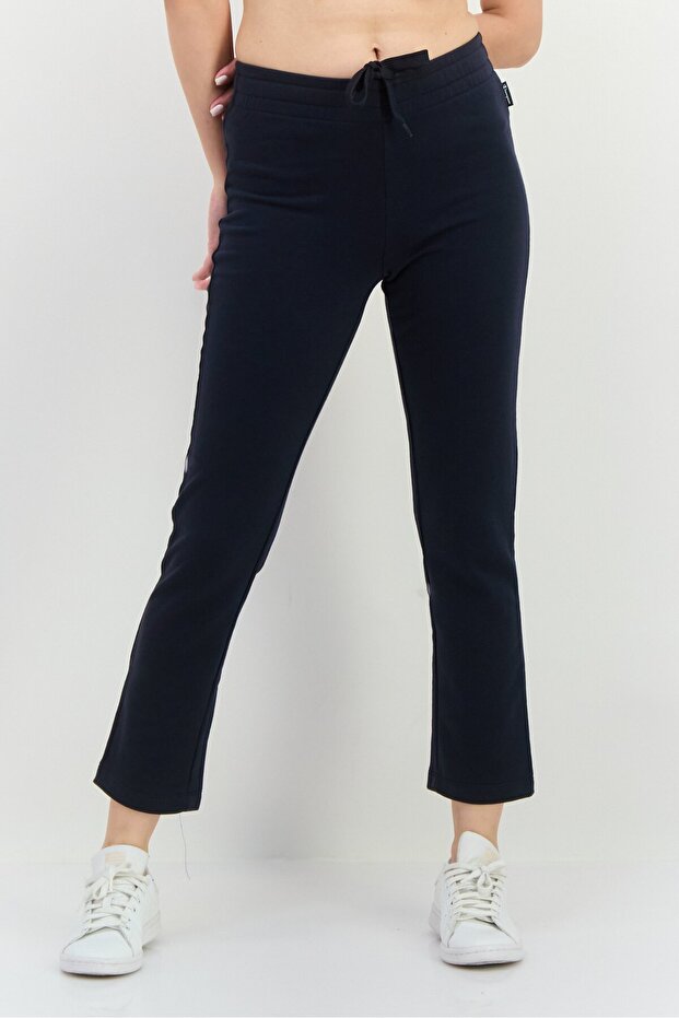 Women Regular Fit Training Sweatpants, Navy