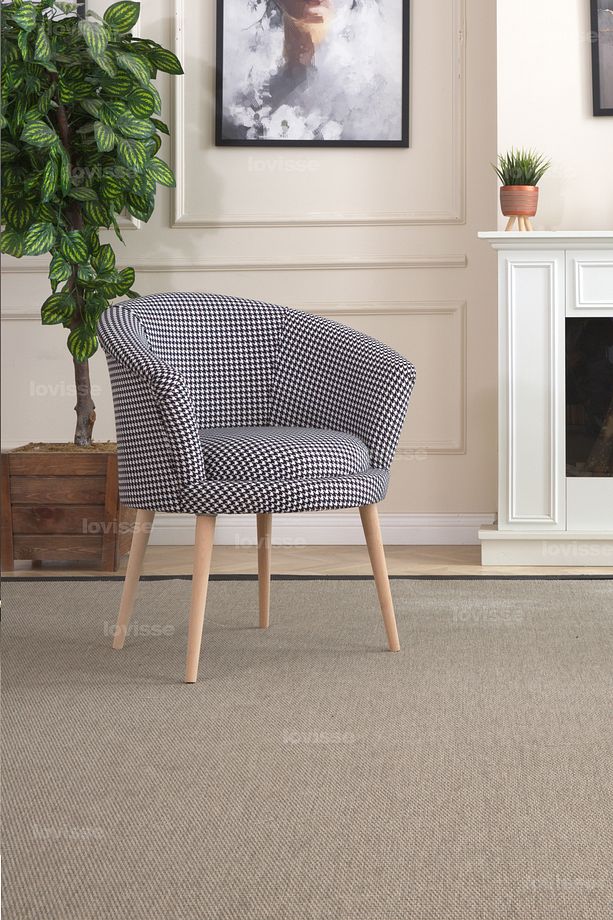 Milano Berjer Set - 2 Adet, Tekli Koltuk, Ofis, Balkon, Bekleme, Çay Seti, Lobi - 8