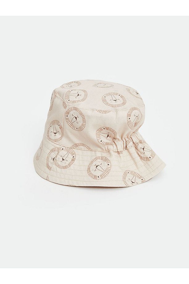 LCW baby Hayvan Baskılı Erkek Bebek Bucket Şapka - 3