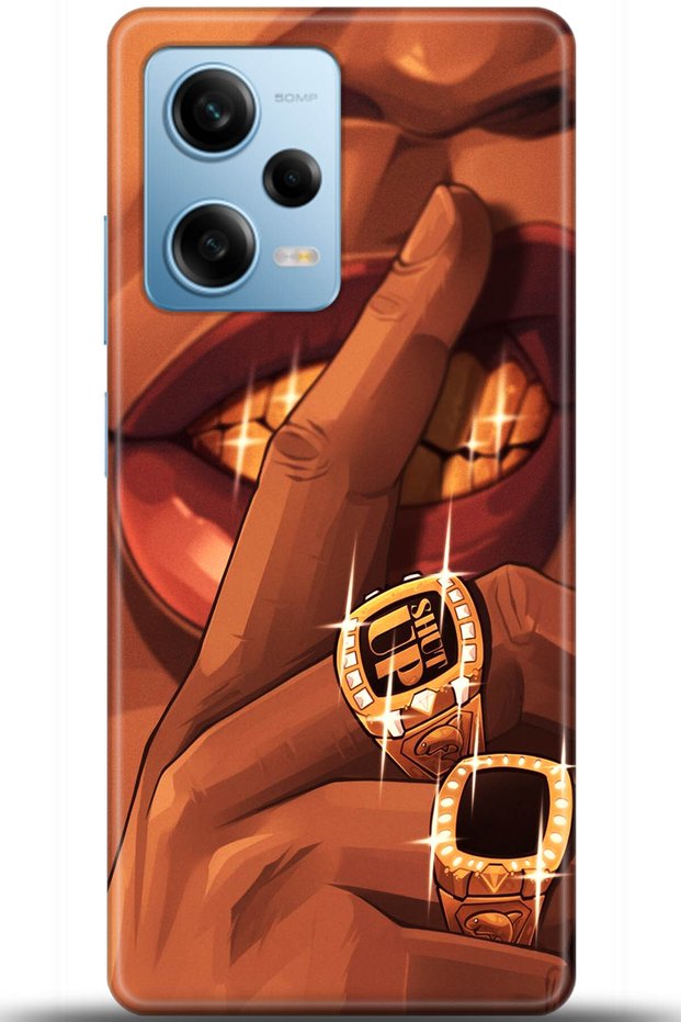 حافظة هاتف Xiaomi Redmi Note 12 Pro 5G مطبوعة بدقة HD - كن نفسك 5631