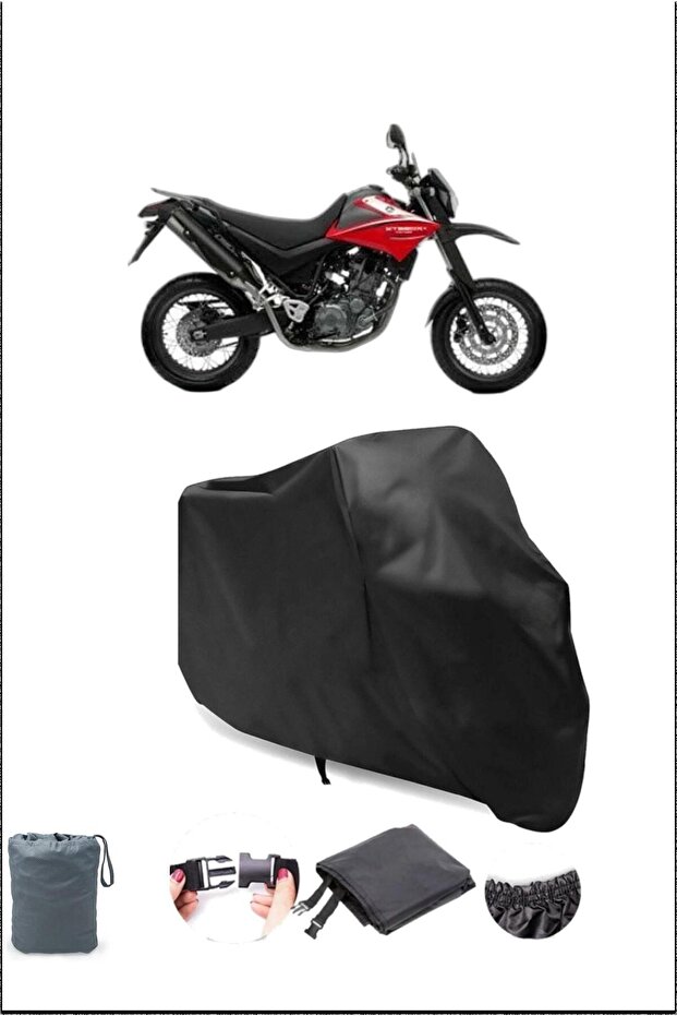 Black Yamaha Xt 660 X Waterproof Durable Motorcycle Cover