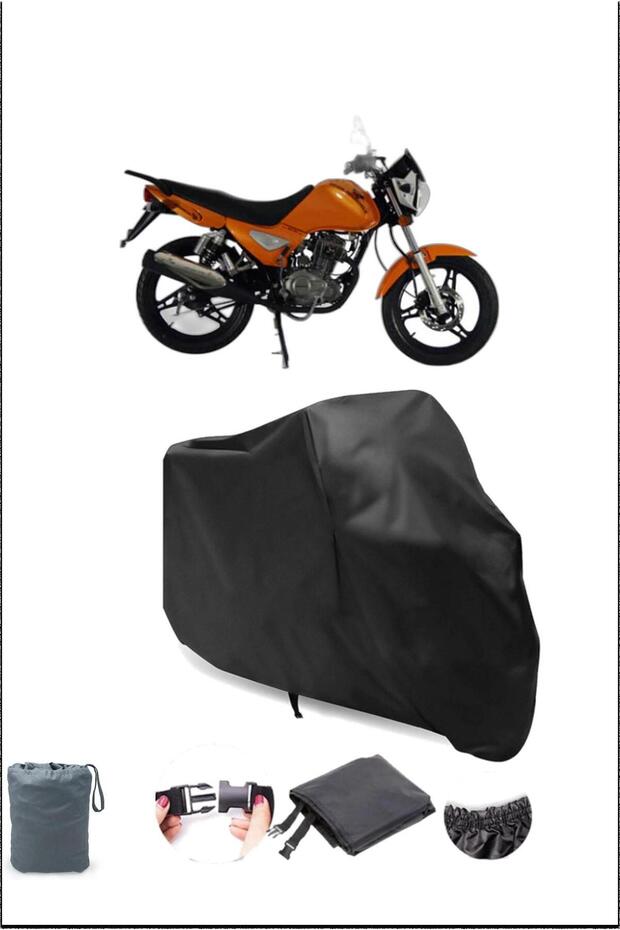 غطاء دراجة نارية أسود MONDIAL 150 Mc مقاوم للماء