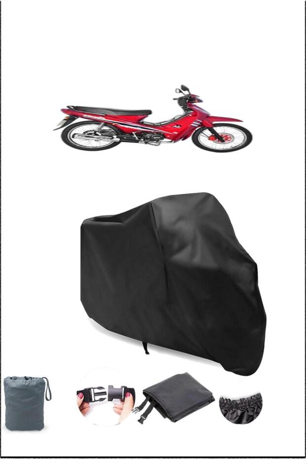 Black Yuki Yk100-7 Paşa-S Waterproof Durable Motorcycle Cover