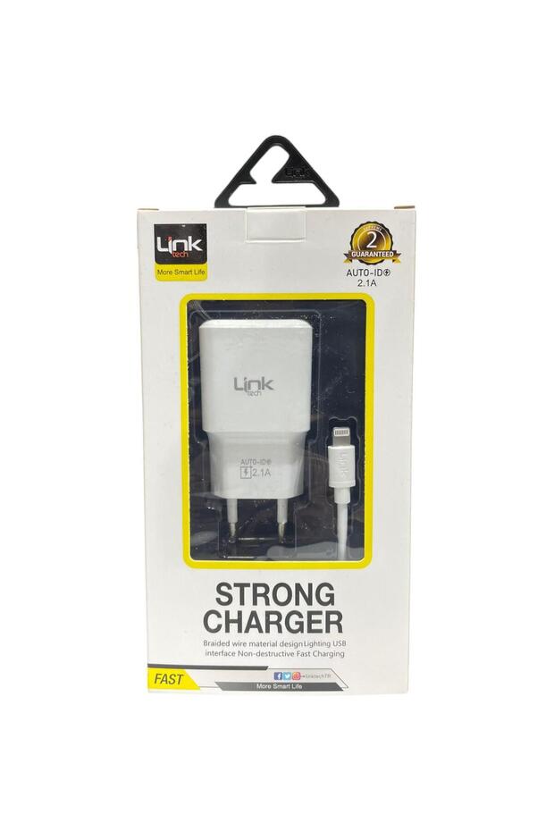 Link Tech T442 10W Lightning Kablolu iPhone Şarj Cihazı - 1
