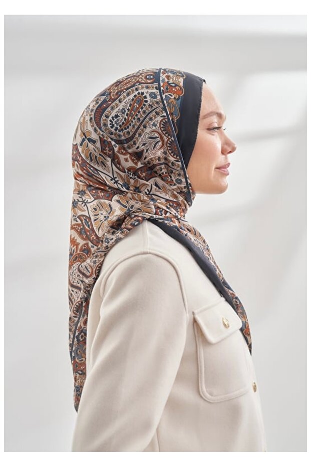 شال حرير فوال بنمط الباشمينا - 3