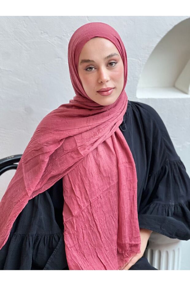 Bambu Şal  Pembe - 2