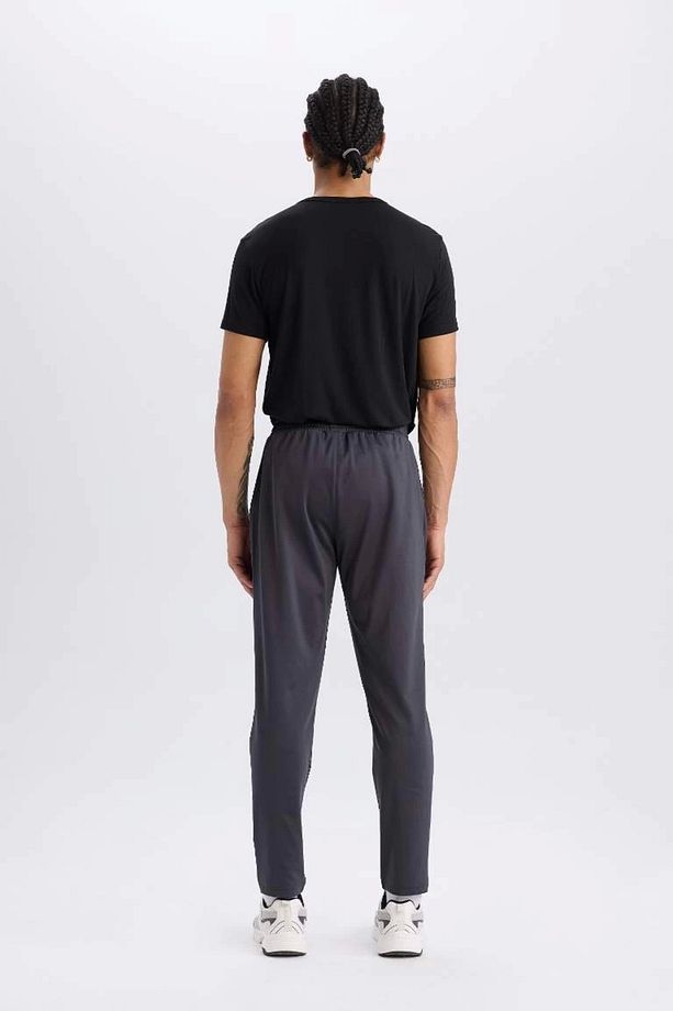 E3930 DeFactoFit Sporcu Jogger Slim Fit Dar Kesim Standart Paça Skuba Dalgıç Kumaş Beli Lastikli Düz - 6