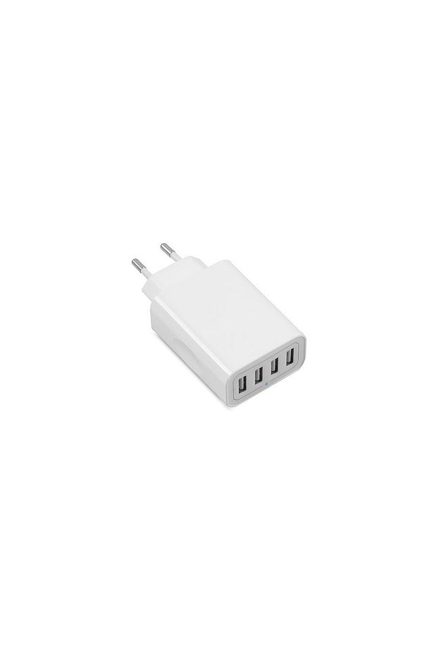 Swapp Sw-c8 Beyaz 5 Volt - 5.6 Amper 4*usb Smart Port 2.4a Ev Şarj Adaptör - 3