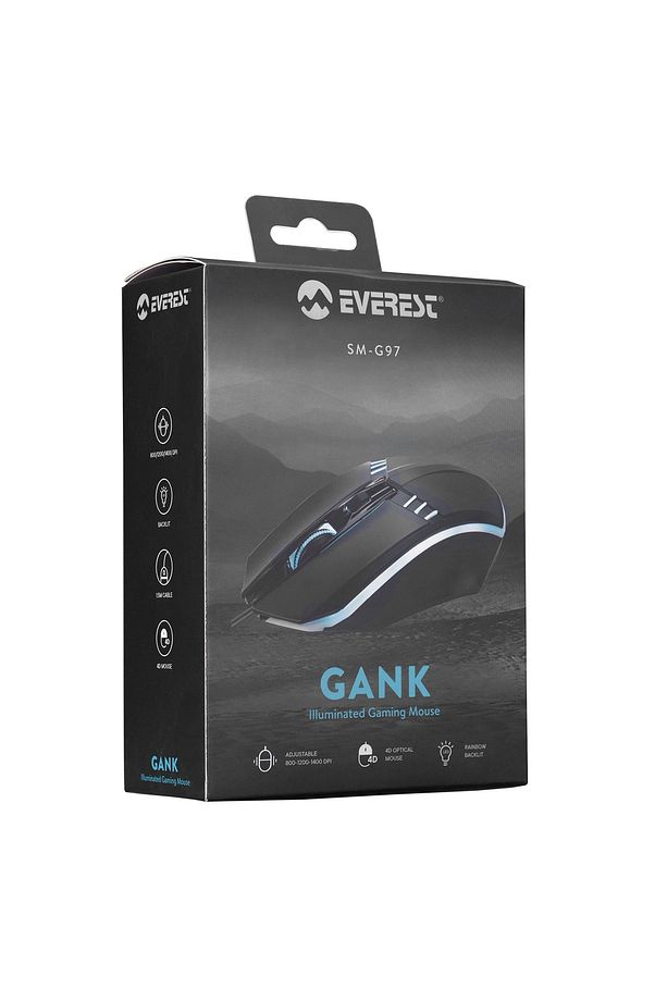 Rainbow Aydınlatmalı Gaming Oyuncu Mouse Sm-g97 - 7