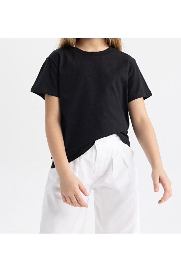 100% Cotton T-Shirt with Ayatel Kursi Printed Without Visible from Outside for Children's Inside
