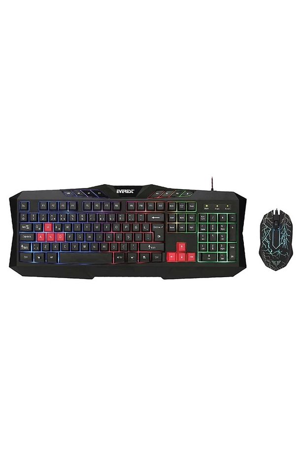 Kmx-88 Usb Kablolu Siyah Gaming Q Klavye Mouse Set - 1