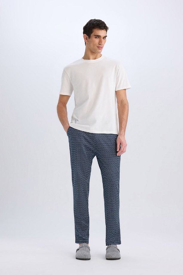 Regular Fit Desenli Cepli Pijama Altı E0507AX25SP - 2