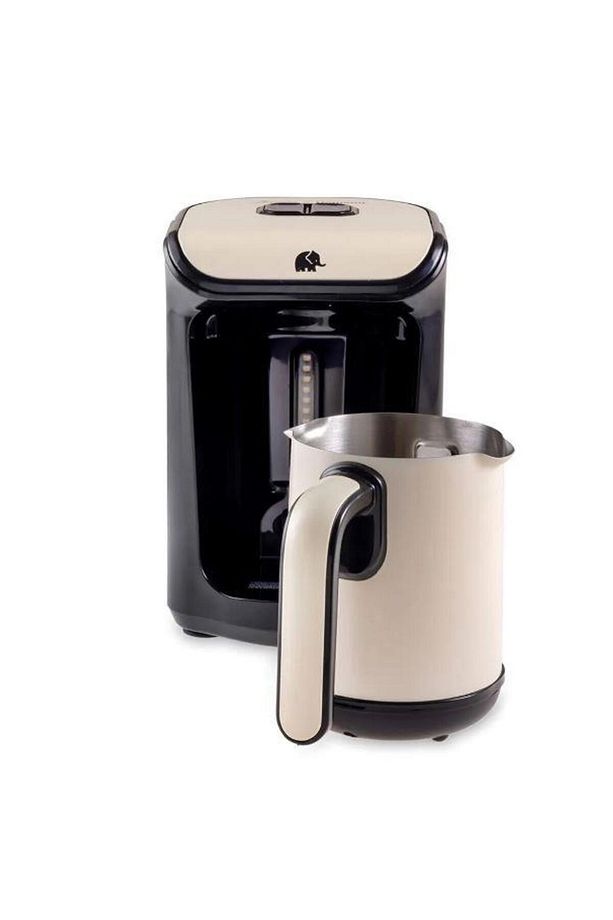 JumboxHomend Joy 1890 TürkH Kahvesi Makinesi - Krem - 3