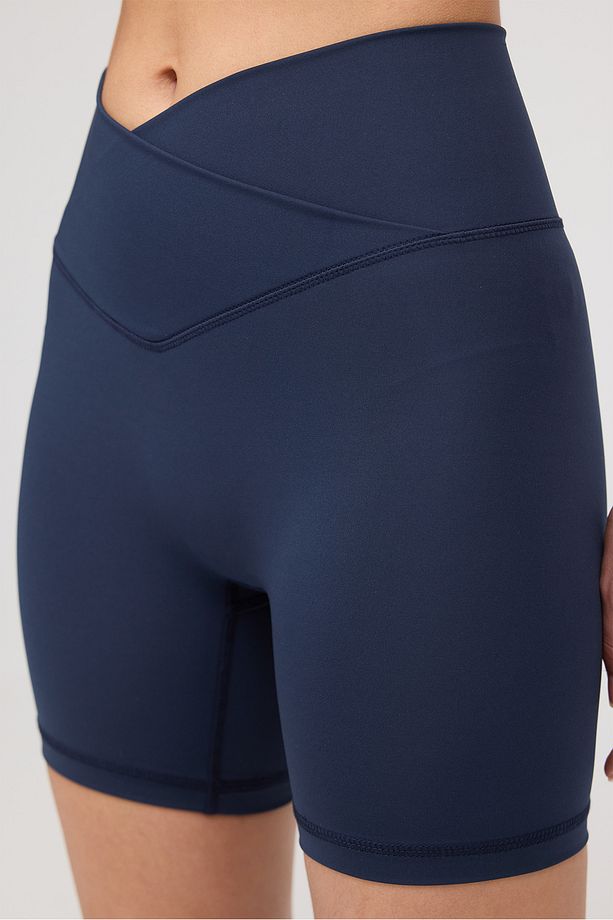 Çapraz Bel Spor Şort Tayt TYT0069-S9 - 3