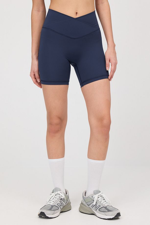 Çapraz Bel Spor Şort Tayt TYT0069-S9 - 6