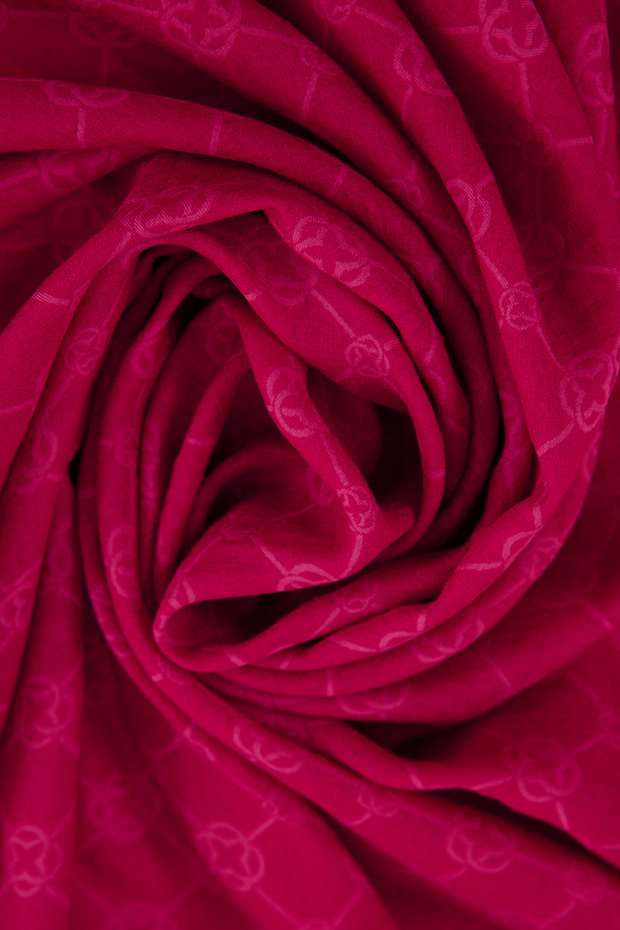 75X190 CM 1090100 ELEGANCE MONOGRAM ŞAL - 2