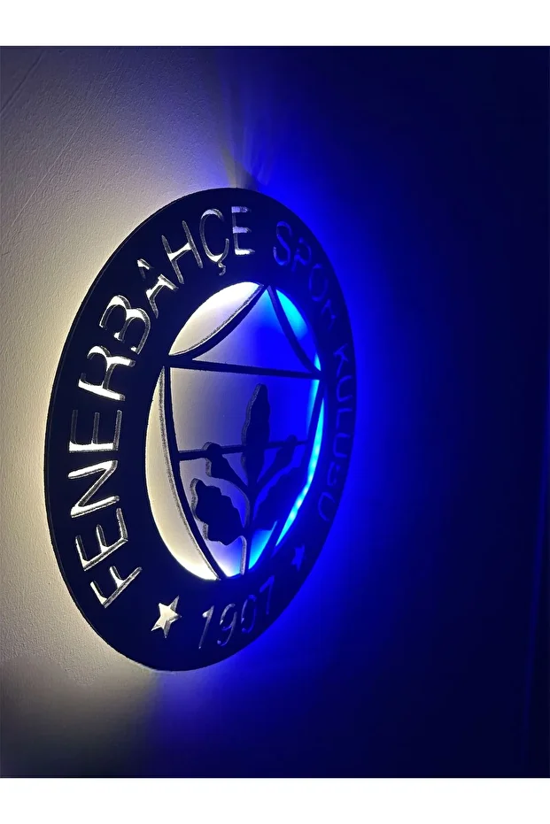 1907 Led Işıklı Tablo Duvar Dekoru Tablosu Siyah Ahşap Lazer Mdf - 2