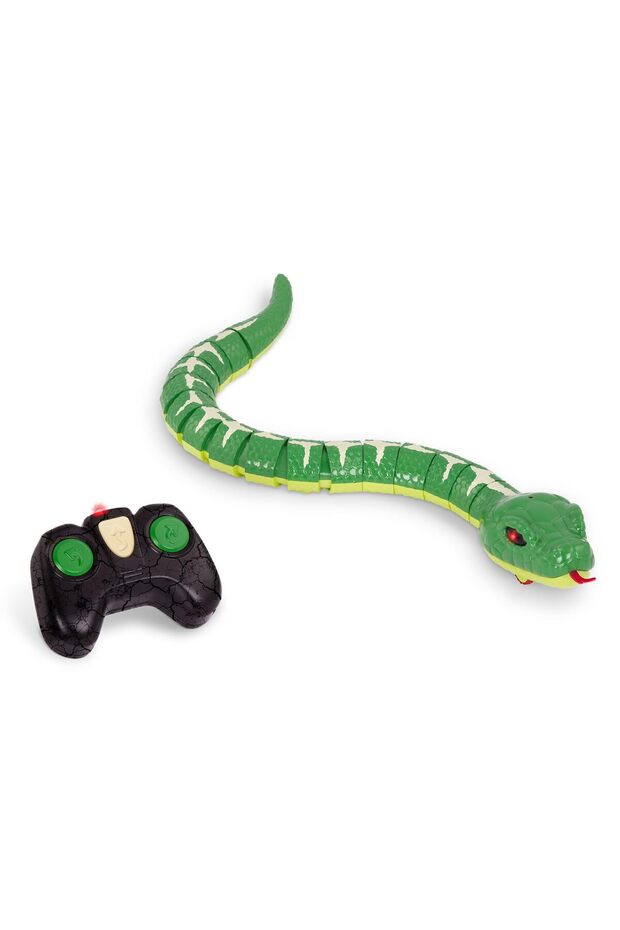 Infrared RC Snake - Emerald Tree Boa | Remote-Controlled Snake Toy | Ages 6+