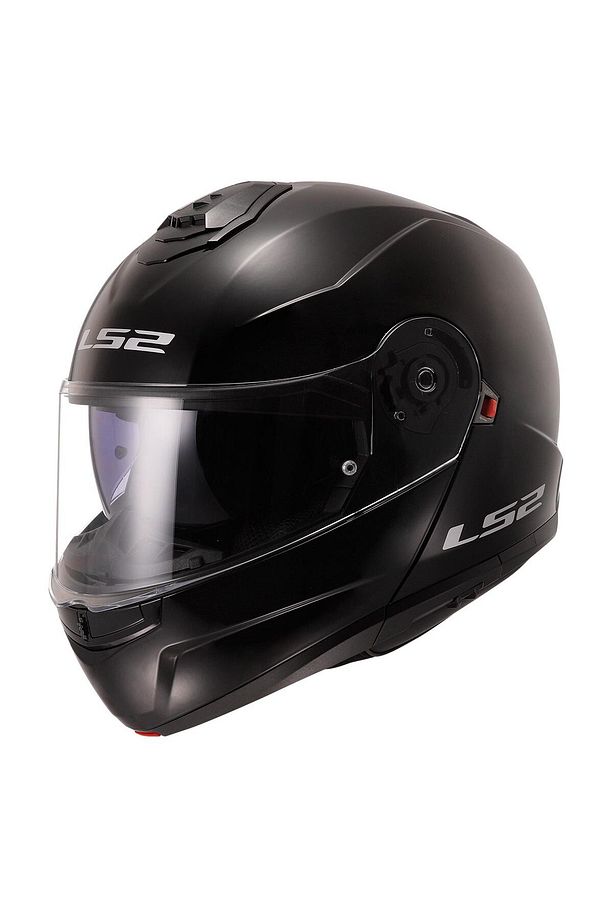 Ff325 Strobe Mat Çene Açılr Siyah Kask - 1