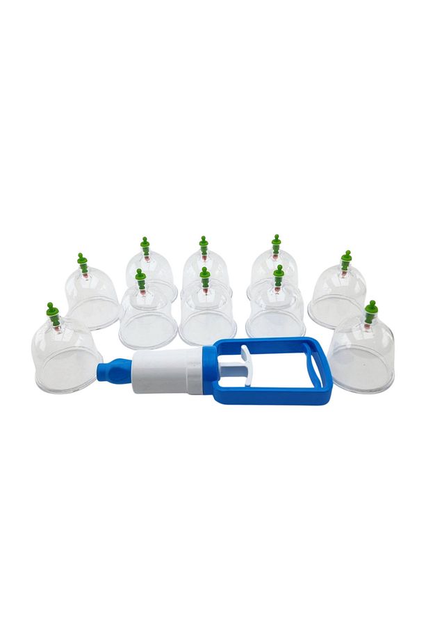 6 cm Hacamat Kupası ve Pedli Flaster seti (50'şer Adet + Pompa) - 4