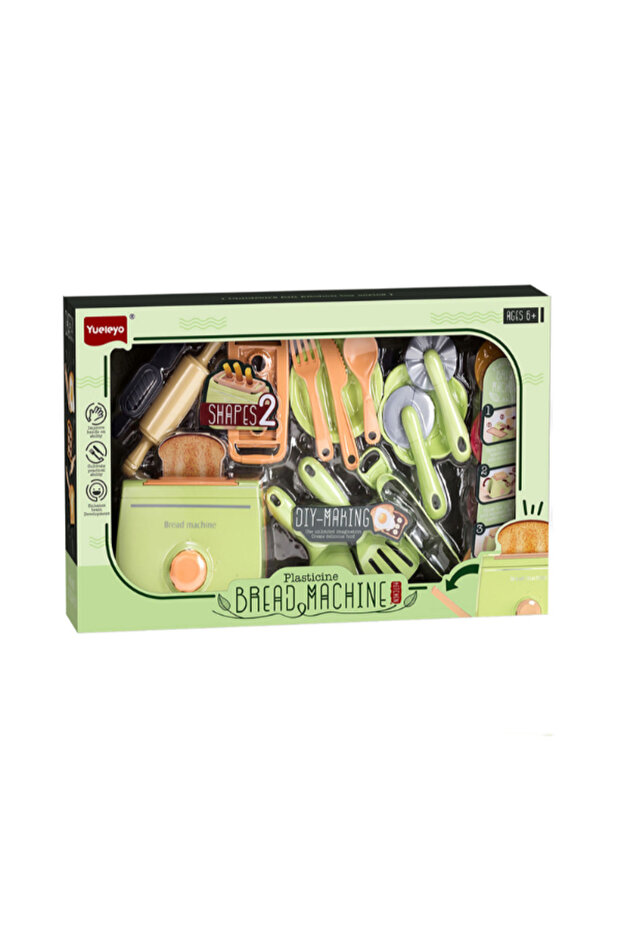 طقم ماكينة صنع الخبز الطيني 23-2030078 - 3