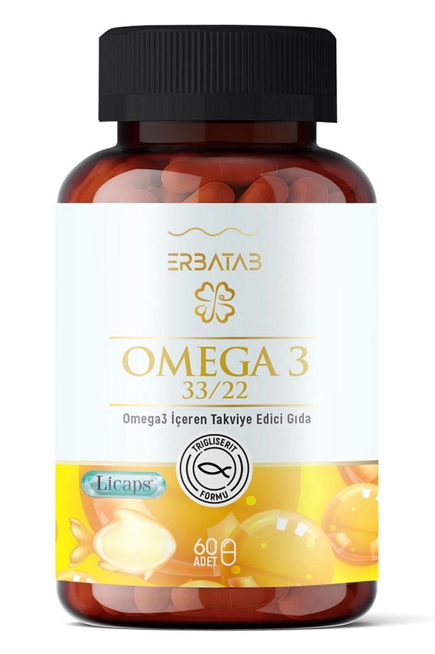 Omega 3 Balık Yağı 33/22 60 Kapsül Licaps® - 1