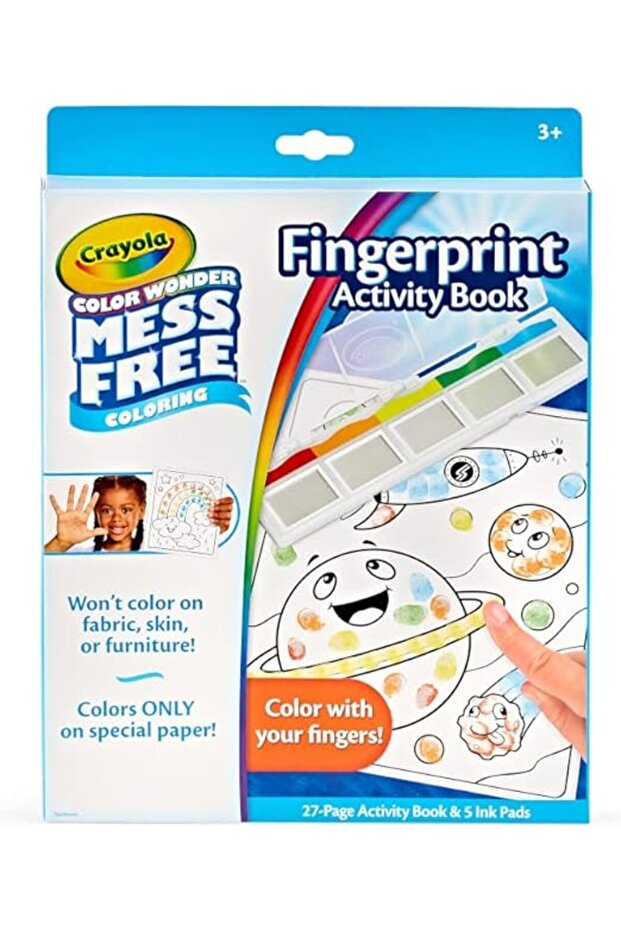 Color Wonder Fingerprint Activity Book CY75-2842