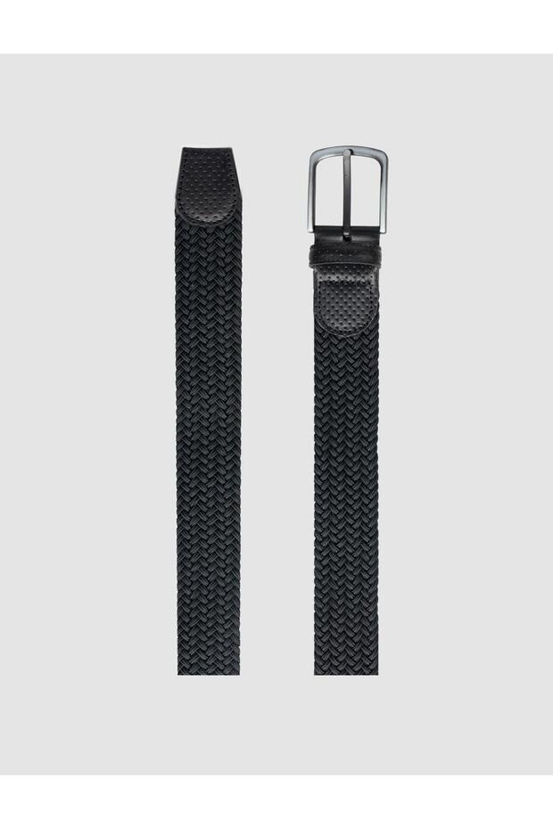 Triko Siyah Erkek Kemer - 3