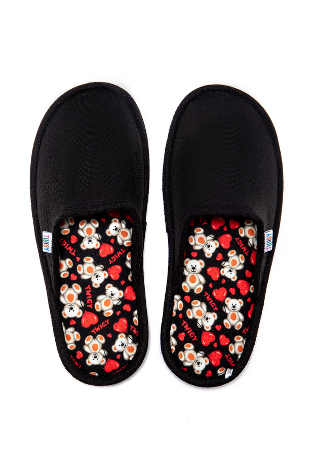 Amore Women's House Slippers Black 36/41