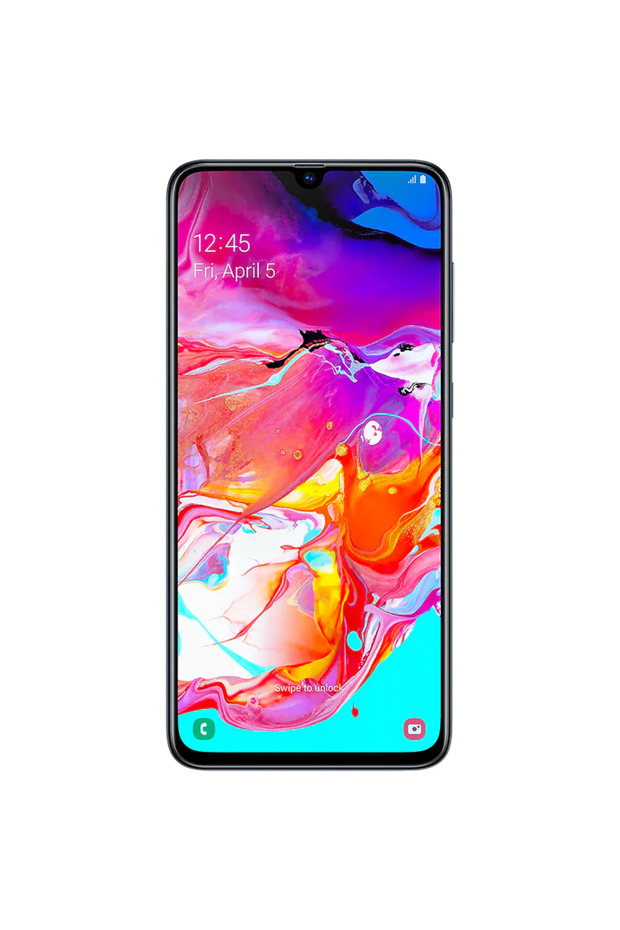 Yenilenmiş Samsung Galaxy A70 128 GB Siyah Cep Telefonu (12 Ay Garantili) - A Kalite - 3