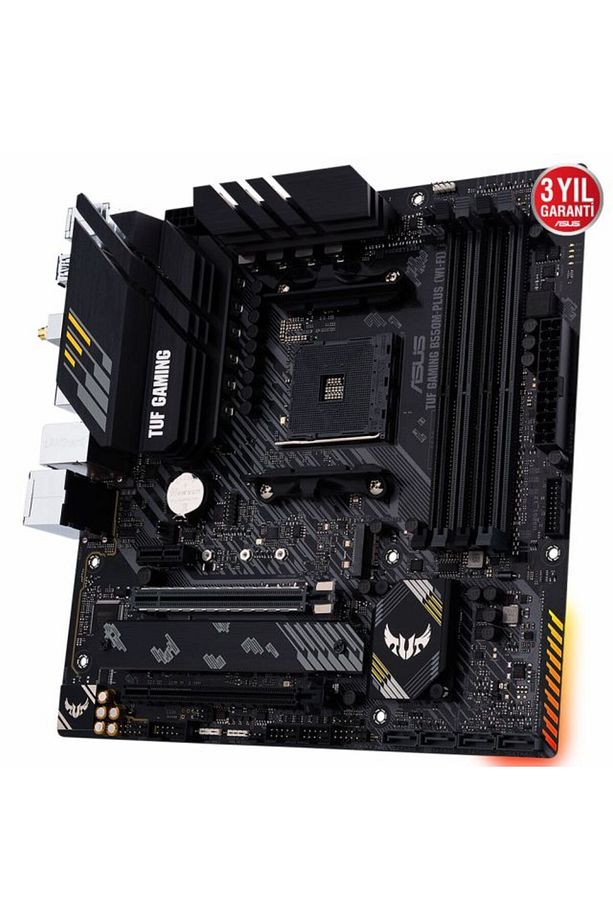 Tuf Gamıng B550M-Plus Wıfı Iı Amd B550 Am4 Ddr4 4866 Dp Hdmı Çift M2 Usb3.2 Ax Wifi + Bt Argb 2 - 4