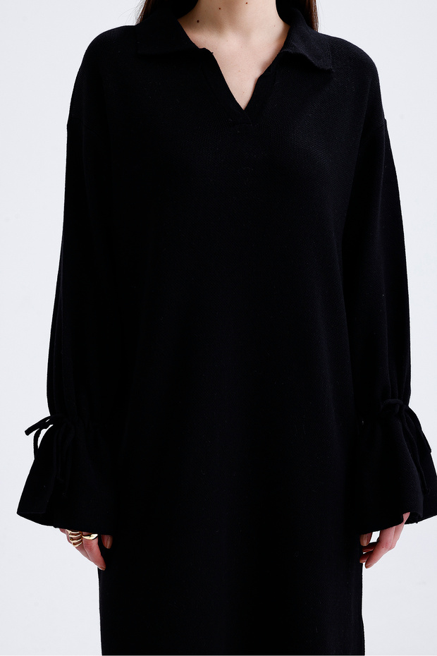 polo yaka elbise - 4