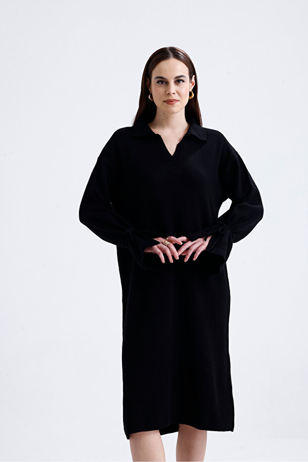 polo yaka elbise - 2