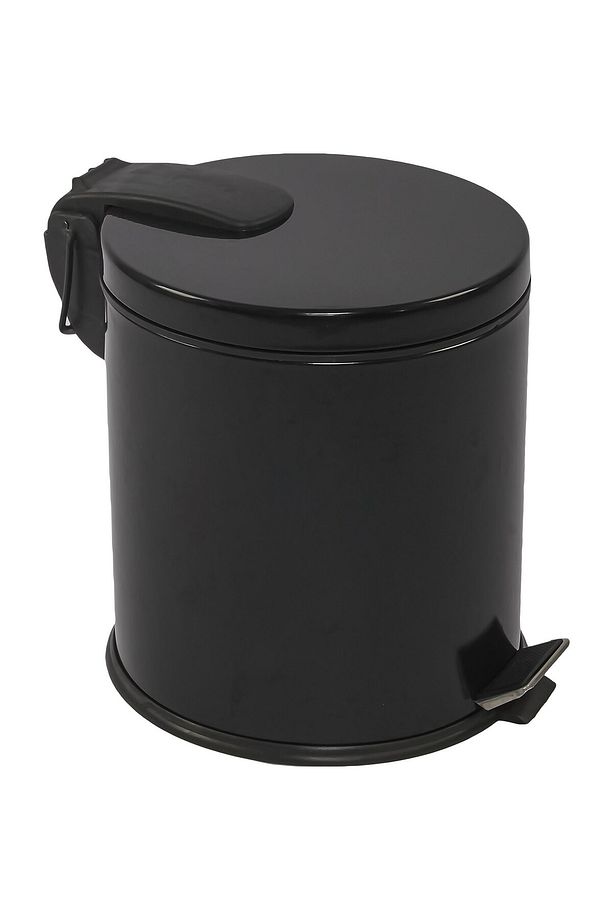 SİYAH 40 Litre Paslanmaz Çöp Kovası Pedallı Çöp Kutusu Ayaklı 40 Lt Lüx Lüks Mutfak Ölçüye Dikkat ! - 4