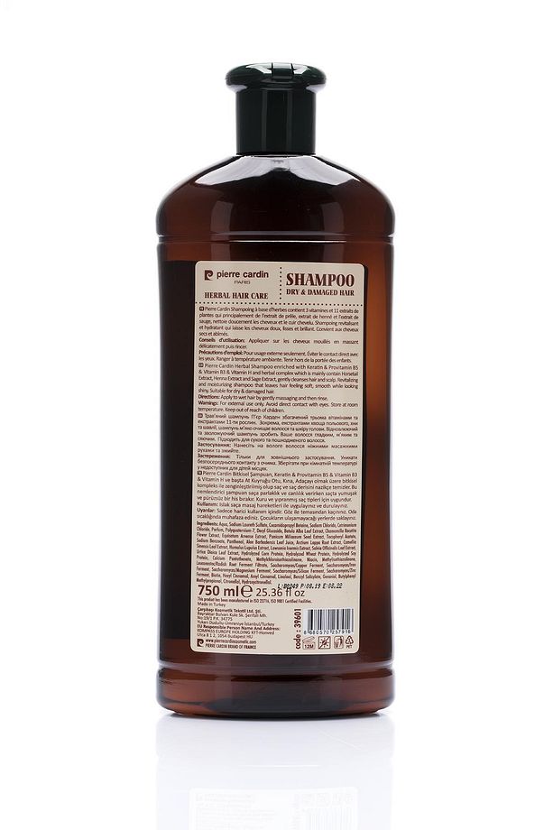 Herbal Shampoo For Dry & Damaged Hair 750 ml Bitkisel Şampuan ( Kuru Ve Yıpranmış Saçl - 7