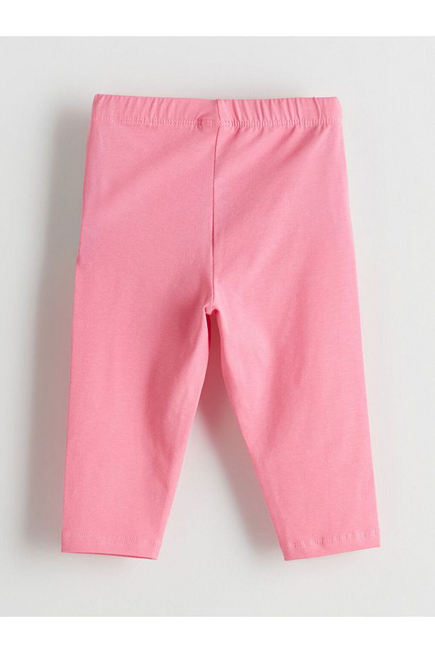 LCW Kids Beli Lastikli Basic Kız Çocuk Tayt - 2