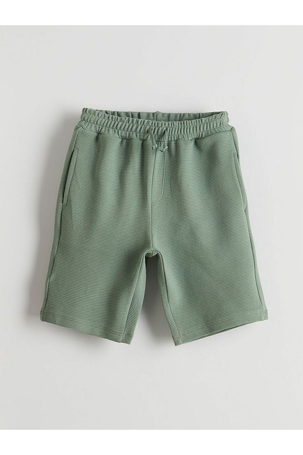 LCW Kids Beli Lastikli Basic Erkek Çocuk Şort - 1