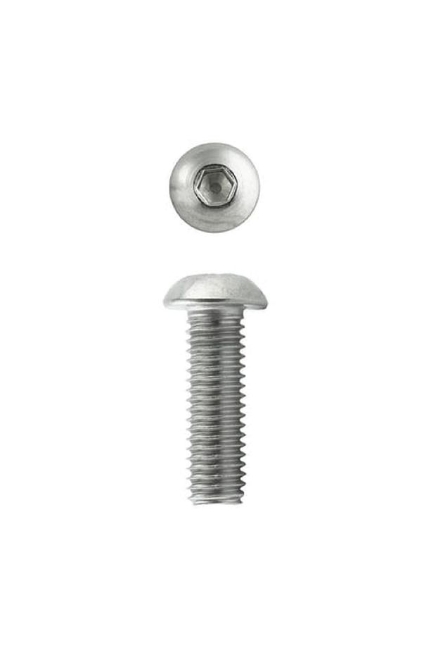 Bombe Başlı imbus Civata  DIN 7380 M6x16 mm 20 Adet - 3