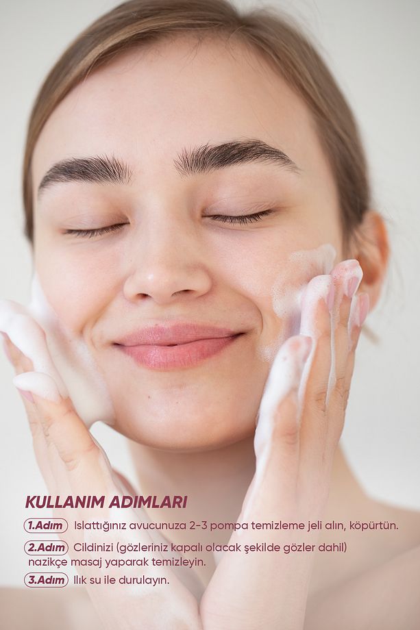 Effortless Glow Nemlendiren, Makyajı Kolay Arındıran Çift Aşamalı Yüz Temizleme Jeli 200ml - 5